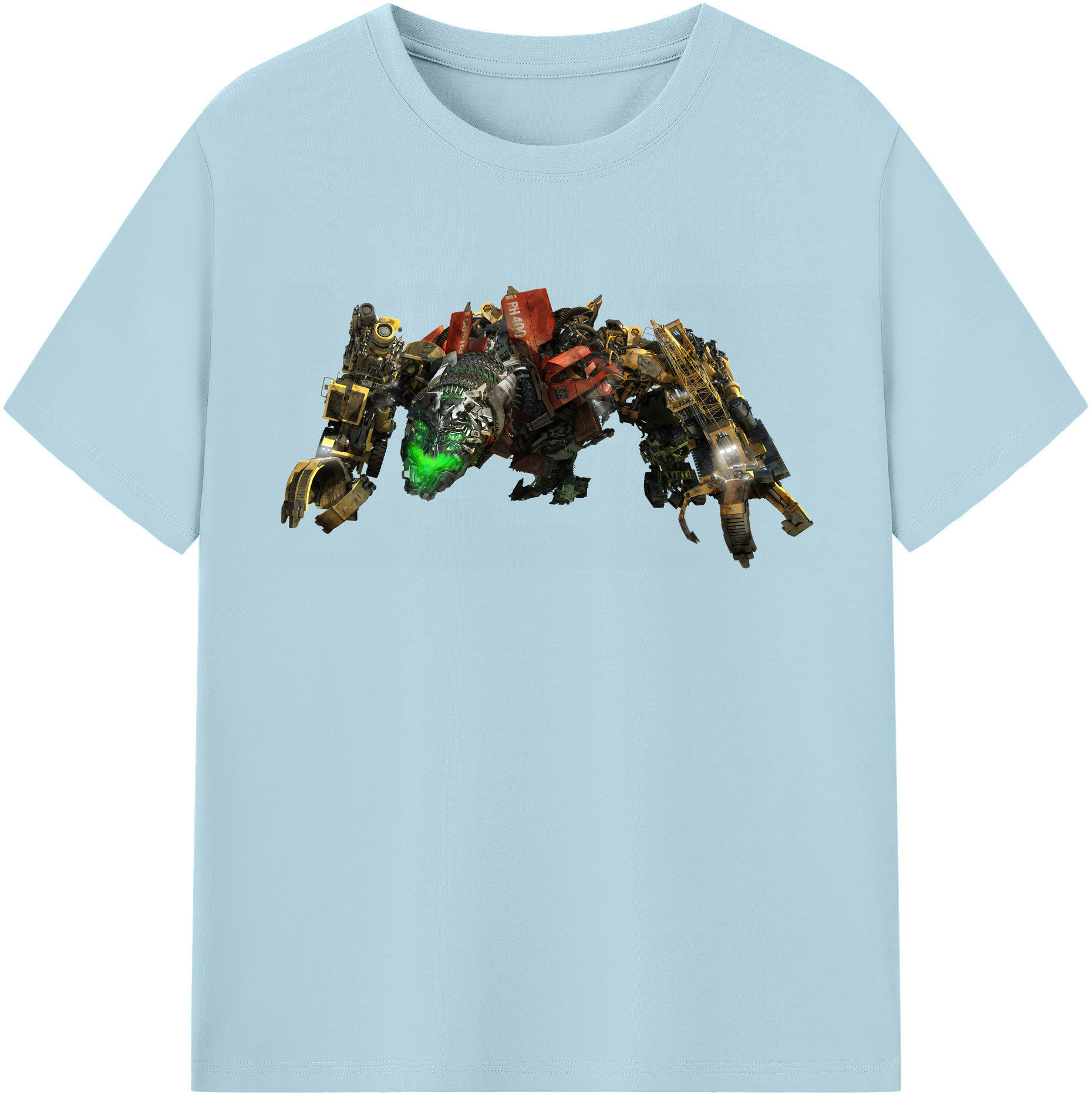 （画像用） Transformers トランスフォーマー 綿100％半袖Tシャツ（フロントプリント）